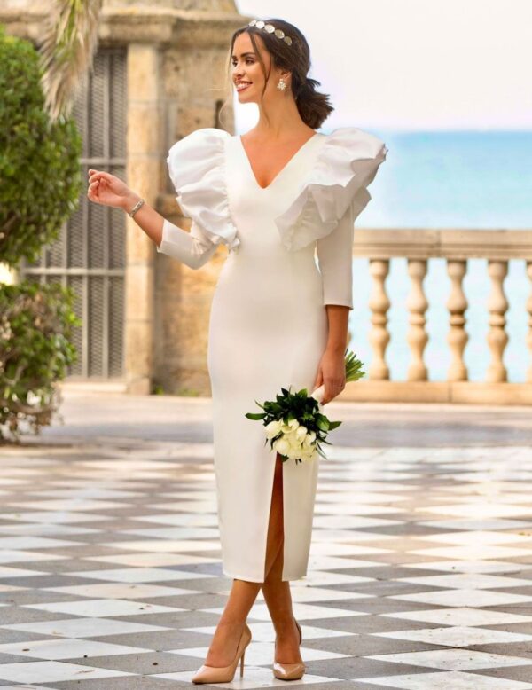 Feversave Vestido Kenya Blanco  Vestidos - Imagen 2