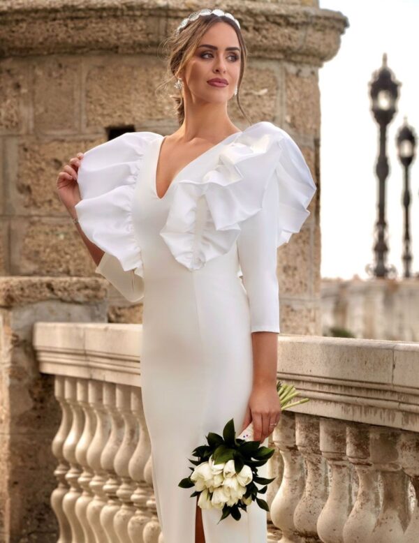 Feversave Vestido Kenya Blanco  Vestidos - Imagen 3