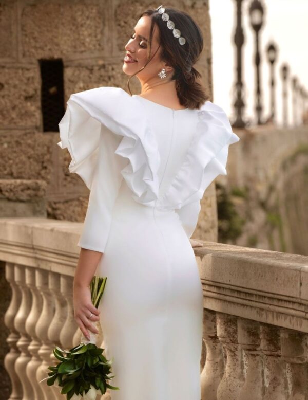 Feversave Vestido Kenya Blanco  Vestidos - Imagen 4
