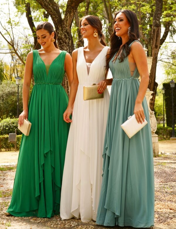 Feversave Vestido Camelia Verde  Vestidos - Imagen 6